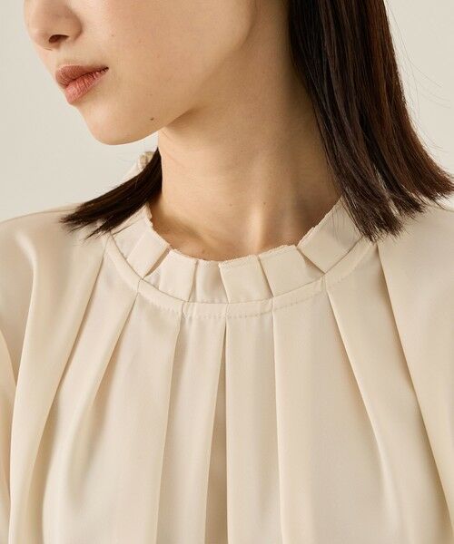 ketty / ケティ シャツ・ブラウス | エステールギャバジンハイネックブラウス≪手洗い可能≫ | 詳細2
