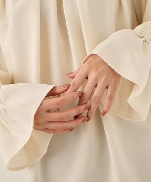 ketty / ケティ シャツ・ブラウス | エステールギャバジンハイネックブラウス≪手洗い可能≫ | 詳細3