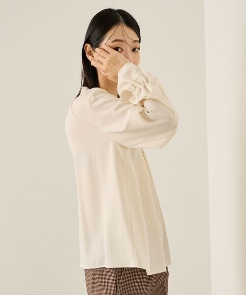 ketty / ケティ シャツ・ブラウス | エステールギャバジンハイネックブラウス≪手洗い可能≫ | 詳細5