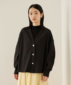 ketty / ケティ カーディガン・ボレロ | カットジョーゼットTEXカーディガン≪手洗い可能≫