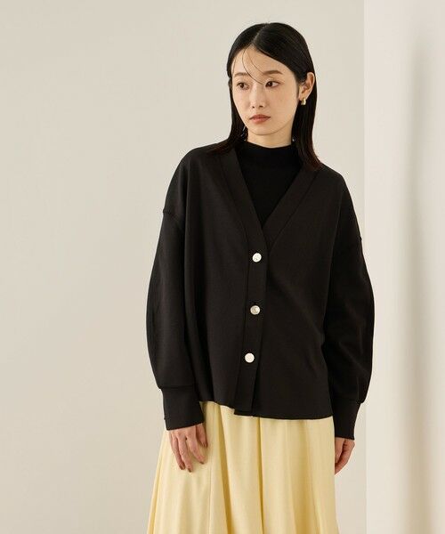 ketty / ケティ カーディガン・ボレロ | カットジョーゼットTEXカーディガン≪手洗い可能≫ | 詳細12