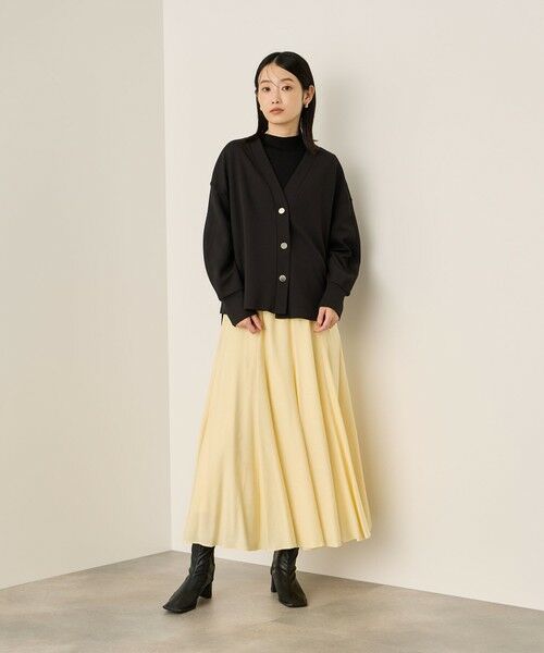 ketty / ケティ カーディガン・ボレロ | カットジョーゼットTEXカーディガン≪手洗い可能≫ | 詳細13