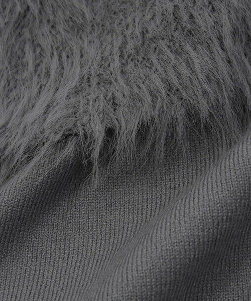 ketty / ケティ ロング・マキシ丈ワンピース | シャギーニットベストアンサンブルワンピース≪手洗い可能≫ | 詳細14