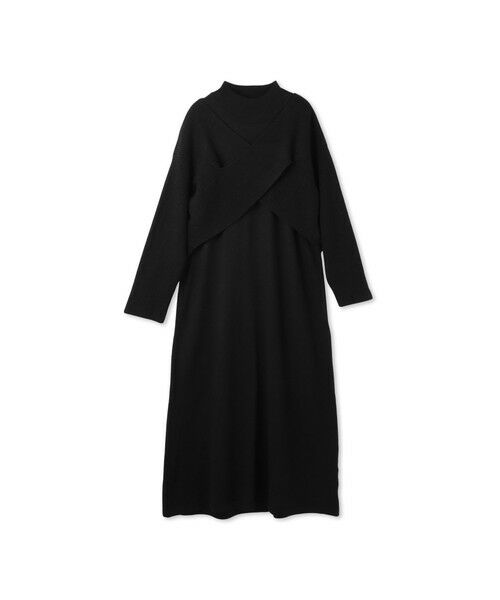 ketty / ケティ ロング・マキシ丈ワンピース | カシュクールニットアンサンブルワンピース≪手洗い可能≫ | 詳細2