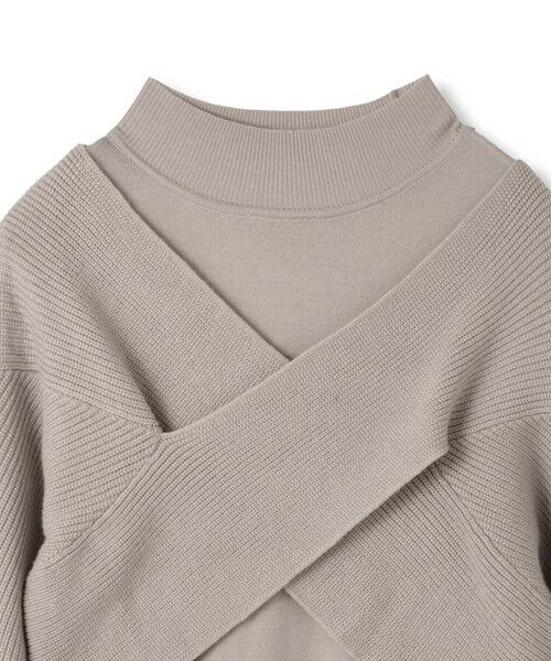ketty / ケティ ロング・マキシ丈ワンピース | カシュクールニットアンサンブルワンピース≪手洗い可能≫ | 詳細11