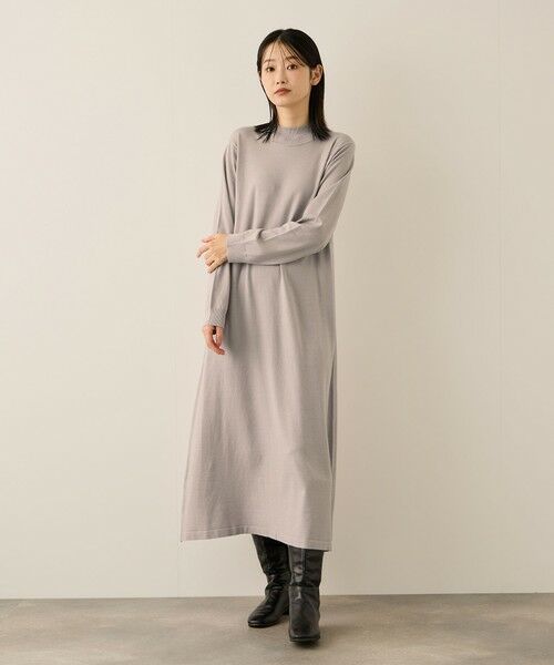 ketty / ケティ ロング・マキシ丈ワンピース | カシュクールニットアンサンブルワンピース≪手洗い可能≫ | 詳細7