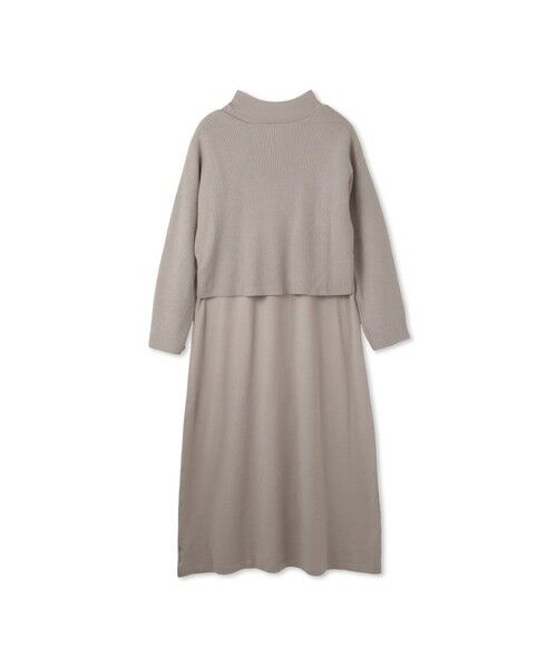 ketty / ケティ ロング・マキシ丈ワンピース | カシュクールニットアンサンブルワンピース≪手洗い可能≫ | 詳細9