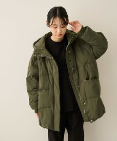ketty / ケティ ダッフルコート | ストレッチフードピュアダウンミドルコート