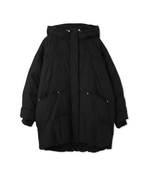 ketty / ケティ ダッフルコート | ストレッチフードピュアダウンミドルコート | 詳細3