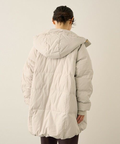 ketty / ケティ ダッフルコート | ストレッチフードピュアダウンミドルコート | 詳細6