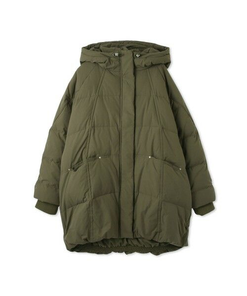 ketty / ケティ ダッフルコート | ストレッチフードピュアダウンミドルコート | 詳細18