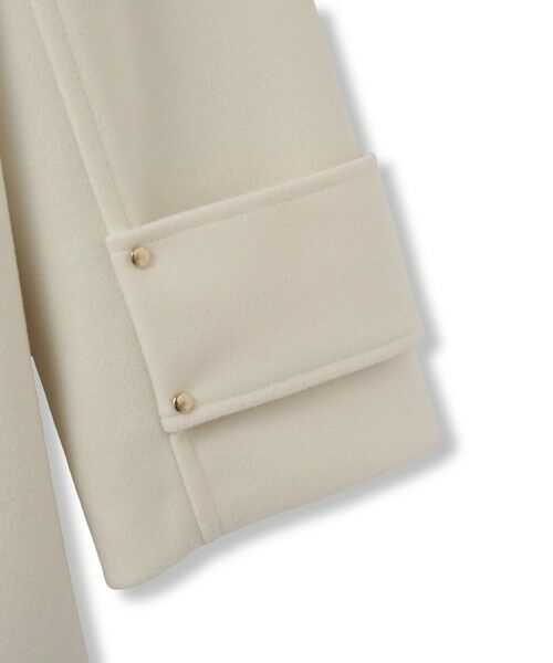 ketty / ケティ ダッフルコート | ウール調ジャージーオーバーサイズコート | 詳細7