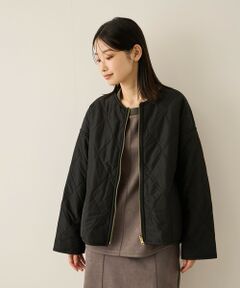 ketty / ケティ テーラードジャケット | ファーキルトリバーシブルZIPブルゾン