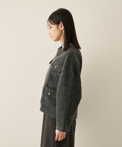 ketty / ケティ テーラードジャケット | イタリアンエアリー4ポケットZIPブルゾン≪手洗い可能≫ | 詳細17