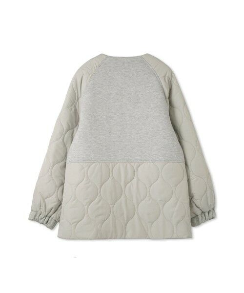 ketty / ケティ テーラードジャケット | ダンボール中綿切り替えノーカラージャケット≪手洗い可能≫ | 詳細13