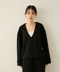 ketty / ケティ カットソー | フリースバックダンボールプルオーバー≪手洗い可能≫