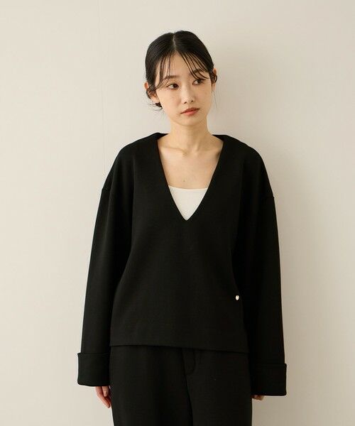 ketty / ケティ カットソー | フリースバックダンボールプルオーバー≪手洗い可能≫ | 詳細1