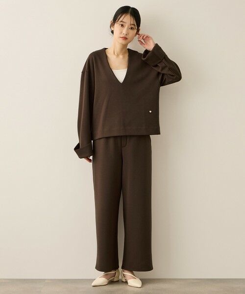 ketty / ケティ カットソー | フリースバックダンボールプルオーバー≪手洗い可能≫ | 詳細9