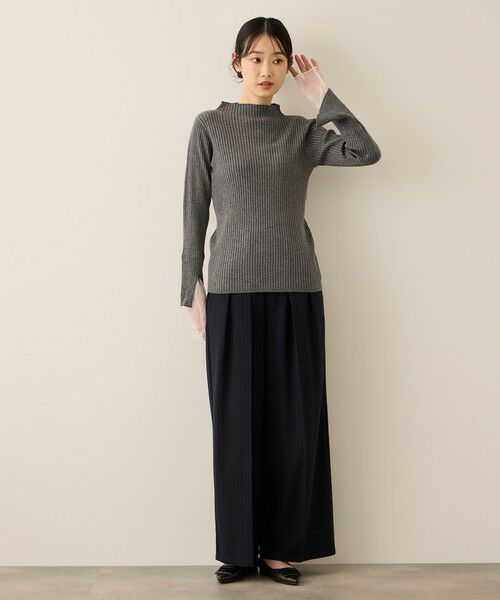 ketty / ケティ その他パンツ | ウールライクストレッチ2タックパンツ≪手洗い可能≫ | 詳細4