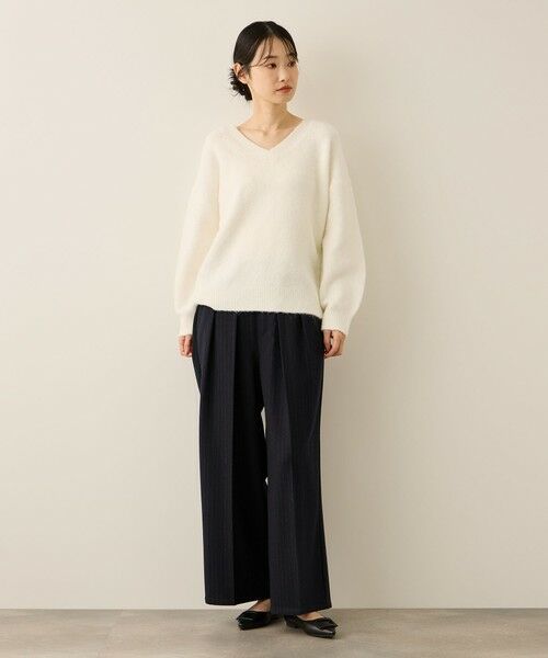 ketty / ケティ その他パンツ | ウールライクストレッチ2タックパンツ≪手洗い可能≫ | 詳細5