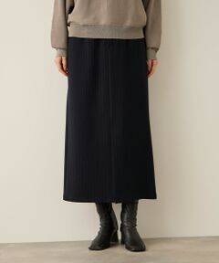 ketty / ケティ ミニ・ひざ丈スカート | ウールライクストレッチIラインスカート≪手洗い可能≫