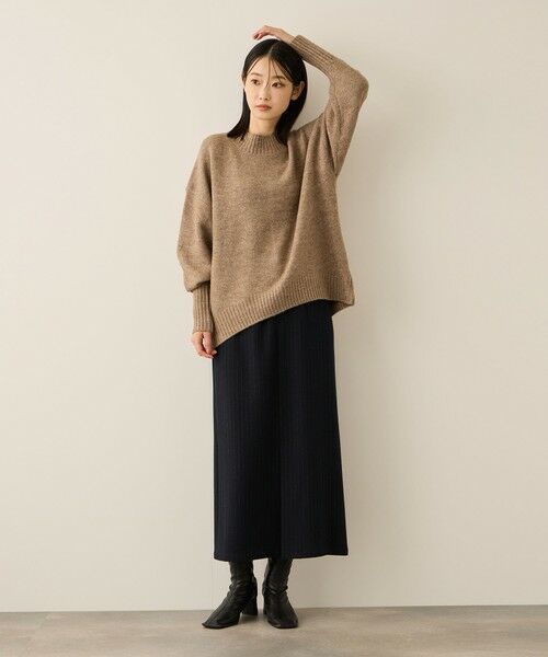 ketty / ケティ ミニ・ひざ丈スカート | ウールライクストレッチIラインスカート≪手洗い可能≫ | 詳細2