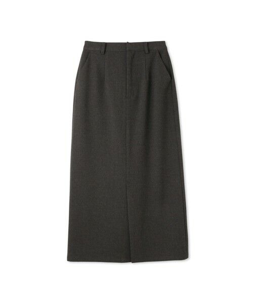 ketty / ケティ ミニ・ひざ丈スカート | ウールライクストレッチIラインスカート≪手洗い可能≫ | 詳細7