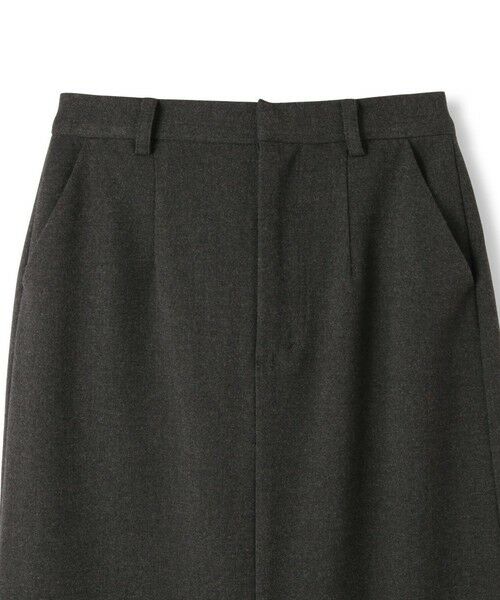ketty / ケティ ミニ・ひざ丈スカート | ウールライクストレッチIラインスカート≪手洗い可能≫ | 詳細9