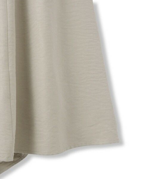 ketty / ケティ ミニ・ひざ丈スカート | サテンピーチバックアシンメトリースカート≪手洗い可能≫ | 詳細13