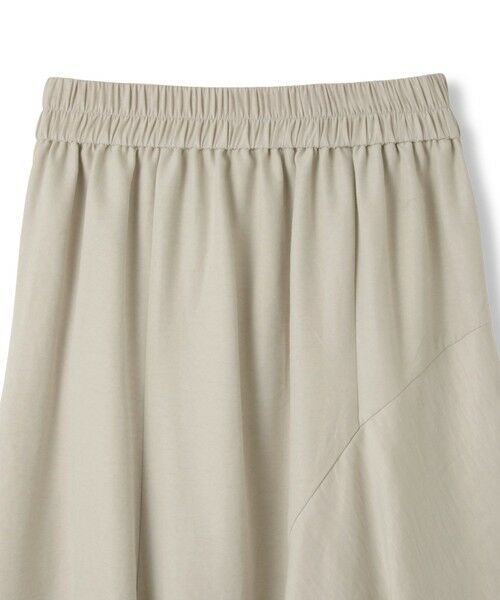 ketty / ケティ ミニ・ひざ丈スカート | サテンピーチバックアシンメトリースカート≪手洗い可能≫ | 詳細15