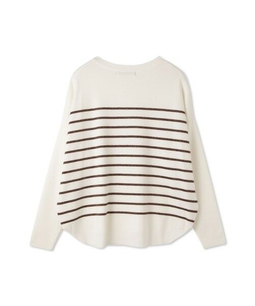 ketty / ケティ ニット・セーター | ラメボーダーウォッシャブルコクーンニット≪洗濯機で洗える≫ | 詳細4