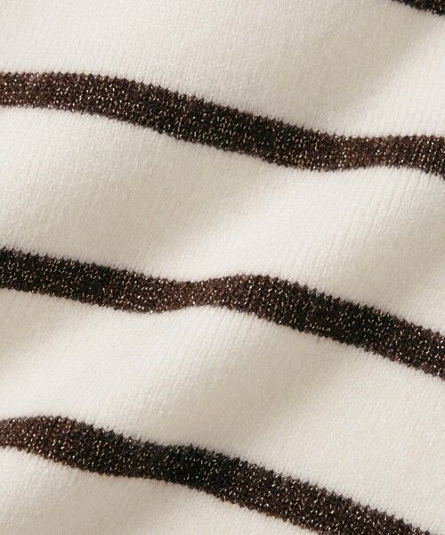 ketty / ケティ ニット・セーター | ラメボーダーウォッシャブルコクーンニット≪洗濯機で洗える≫ | 詳細8