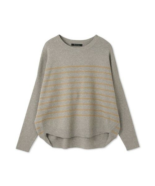 ketty / ケティ ニット・セーター | ラメボーダーウォッシャブルコクーンニット≪洗濯機で洗える≫ | 詳細17