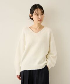 ketty / ケティ ニット・セーター | ウール混Vネックニットプルオーバー≪手洗い可能≫