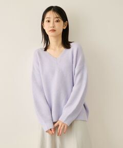 ketty / ケティ ニット・セーター | ウール混Vネックニットプルオーバー≪手洗い可能≫