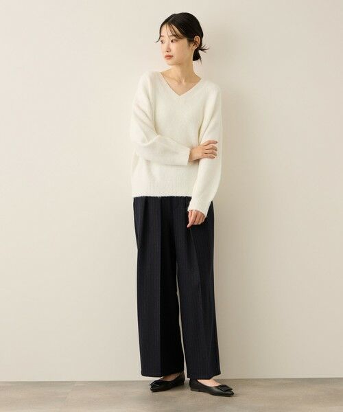 ketty / ケティ ニット・セーター | ウール混Vネックニットプルオーバー≪手洗い可能≫ | 詳細5