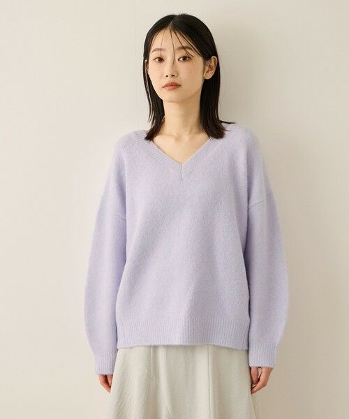 ketty / ケティ ニット・セーター | ウール混Vネックニットプルオーバー≪手洗い可能≫ | 詳細7