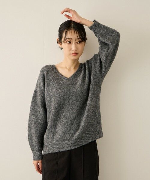 ketty / ケティ ニット・セーター | ウール混Vネックニットプルオーバー≪手洗い可能≫ | 詳細15