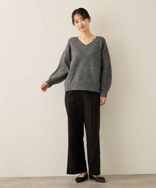 ketty / ケティ ニット・セーター | ウール混Vネックニットプルオーバー≪手洗い可能≫ | 詳細16