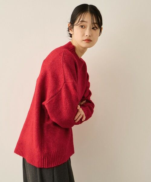 ketty / ケティ ニット・セーター | ヤクライクモックネックニットプルオーバー | 詳細2