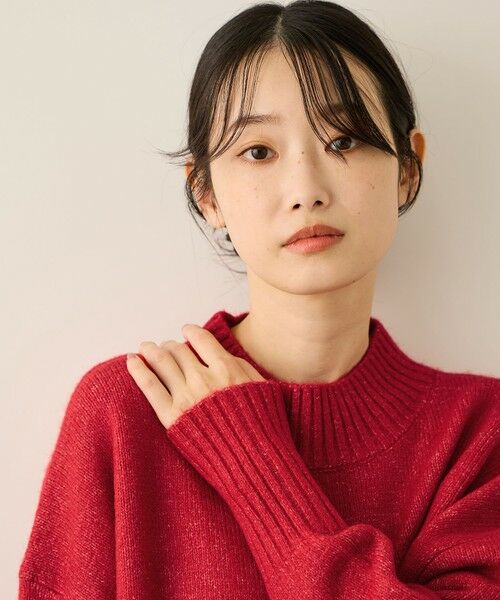 ketty / ケティ ニット・セーター | ヤクライクモックネックニットプルオーバー | 詳細5