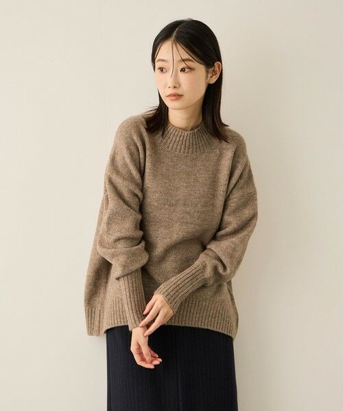 ketty / ケティ ニット・セーター | ヤクライクモックネックニットプルオーバー | 詳細8