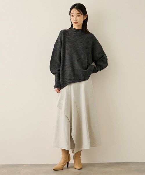 ketty / ケティ ニット・セーター | ヤクライクモックネックニットプルオーバー | 詳細17