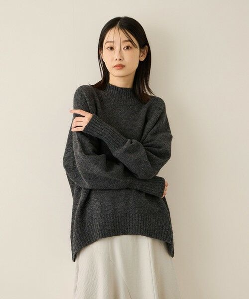 ketty / ケティ ニット・セーター | ヤクライクモックネックニットプルオーバー | 詳細16