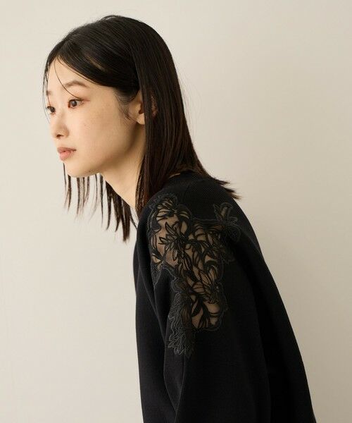 ketty / ケティ ニット・セーター | ショルダーレースニットプルオーバー≪手洗い可能≫ | 詳細2