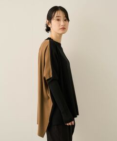 ketty / ケティ ニット・セーター | バイカラードルマンニットプルオーバー≪手洗い可能≫