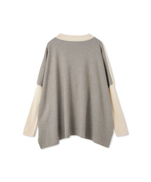 ketty / ケティ ニット・セーター | バイカラードルマンニットプルオーバー≪手洗い可能≫ | 詳細4