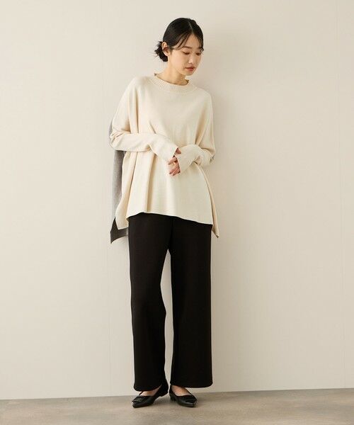 ketty / ケティ ニット・セーター | バイカラードルマンニットプルオーバー≪手洗い可能≫ | 詳細2