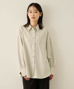 ketty / ケティ シャツ・ブラウス | サテンピーチバックギャザーブラウス≪手洗い可能≫