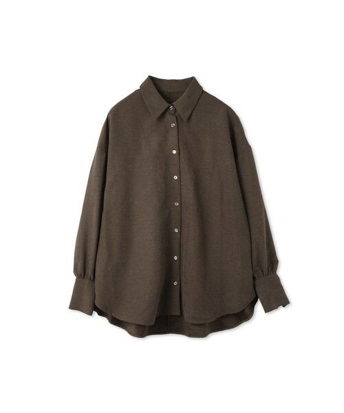 ketty / ケティ シャツ・ブラウス | サテンピーチバックギャザーブラウス≪手洗い可能≫ | 詳細8